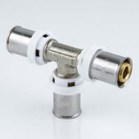 Тройник Aquasfera МП пресс, латунь Дн16 8009-01 027-8834