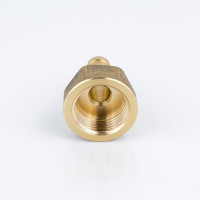 Неразъемный переходник для шланга Aquasfera латунь Дн25х1 ВР 9101-15 018-0342