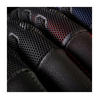 Оплётка руля CarPerformance экокожа чёрн./красный, разм. М, CP-2044 BK/RD
