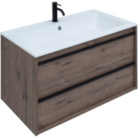Тумба Aquanet Lino 90 Дуб Веллингтон 00253913
