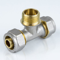 Тройник Aquasfera МП обж лат Дн26х1х26 НР 7014-04 027-8776