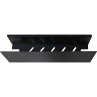 Полка Aquanet Магнум 400x120x100, черный матовый (274188) 00274188