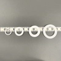 Набор фторопластовых прокладок Профитт 3/8"-10 шт, 1/2"-10 шт, 3/4"-10 шт, 1"-10 шт 2227152