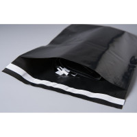 Курьерский пакет PACK INNOVATION черный, 190x240+40, 50 мкм, 500 шт. IP00KPKKBL190240.50-500