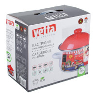 Эмалированная кастрюля VETTA Повар 22 см, 3.6 л, индукция 894-440