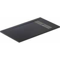 Литьевой поддон ALLEN BRAU Infinity 1400x800, без сифона/накладки, антрацит 8.21004-AM 00267241