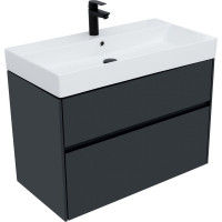 Тумба Aquanet Бруклин 85 антрацит матовый 00310142