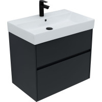 Тумба Aquanet Бруклин 70 антрацит матовый 00310141