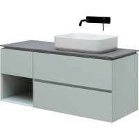 Тумба ALLEN BRAU 1.21007.PWM INFINITY 120 R, рapyrus white matt 274263 00274263