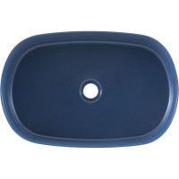 Раковина ALLEN BRAU 4.11022.ID FANTASY Oval керамика, накладная, без отв., 550x360мм, индиго 311900 00311900