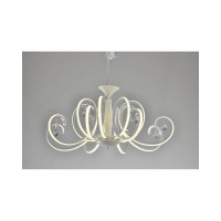 Светодиодная люстра POWERLIGHT VINE-8LED 160Вт, хром/белый, 4000К 1-016280