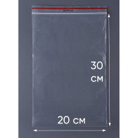 Пакет с замком Zip-Lock PACK INNOVATION 20x30см 60 мкм подвес 200 шт IP0E203060-2