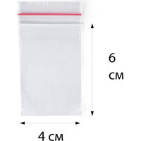 Пакет с замком Zip-Lock PACK INNOVATION 4x6 см 35 мкм 5 000 шт IP00040635-5К