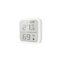 Беспроводной датчик температуры и влажности Hikvision Temperatue DS-PDTPH-E-WE УТ-00039790