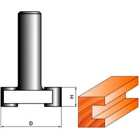 Фреза кромочная фальцевая стф-1008 Z4, 36x3 мм, хв-к 8 мм Strong стф-10084003