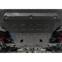 Защита картера Rival для Exeed RX 2023-н.в/Jaecoo J8 2024-н.в, сталь 1.5 мм 111.0939.1