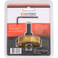 Коронка по металлу цилиндрическая СТК-058 GOLD 60 мм, HSS Strong стк-05800060