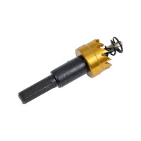 Коронка по металлу цилиндрическая СТК-058 GOLD 19 мм, HSS Strong стк-05800019