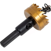 Коронка по металлу цилиндрическая СТК-058 GOLD 28 мм, HSS Strong стк-05800028