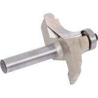 Фреза кромочная фигурная с нижним подшипником СТФ-2022 43х18х8 мм, R 4х10 мм Strong стф-20220043