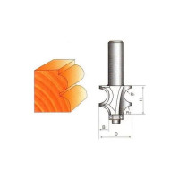Фреза СТФ-2025 25х20х8 мм, R 4х6 мм Strong стф-20250025