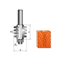 Фреза микрошипового соединения с нижним подшипником СТФ-2501 33х40х8 мм Strong стф-25010040