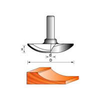 Фреза фигирейная вертикальная СТФ-2405 60х12х12 мм Strong стф-24050060
