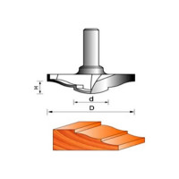 Фреза фигирийная вертикальная СТФ-2416 40х7х8 мм Strong стф-24160040