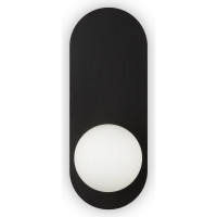 Настенный светильник (бра) MAYTONI bao 1хg9x28w металл черный MOD419WL-01B