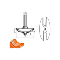 Фреза СТФ-3002 73х12х8 мм Strong стф-30020073