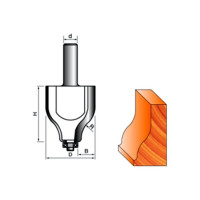 Фреза СТФ-3013 43х50х12 мм, R3/R20 мм Strong стф-30130043