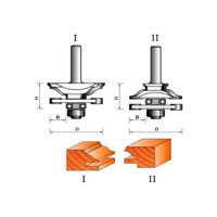Фреза СТФ-3503 46х24х12 мм, 2 шт Strong стф-35030012