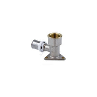 Водорозетка Aquasfera МП прессовая, латунь, Дн16х1/2 ВР 8008-01 027-8832