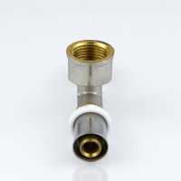 Тройник Aquasfera МП пресс, латунь Дн20х1/2х20 ВР 8011-02 027-8854