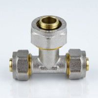 Переходной тройник Aquasfera МП обжимной, латунь Дн26х16х26 7012-05 027-8763