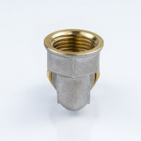 Угольник Aquasfera МП обжимной, латунь Дн26х1х90 гр ВР 7007-06 027-8746