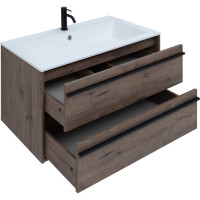 Тумба Aquanet Lino 90 Дуб Веллингтон 00253913
