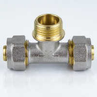 Тройник Aquasfera МП обж лат Дн26х1х26 НР 7014-04 027-8776