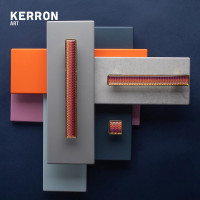 Ручка-скоба KERRON BREEZE 128 мм, полимер, золото KA3-128BR32P-OT