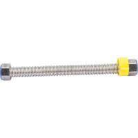 Гибкая сильфонная подводка Kopfgescheit из нержавеющей стали 1/2", 20 см KR-A304.30