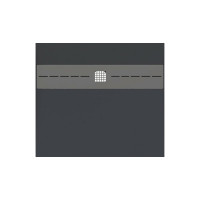 Литьевой поддон ALLEN BRAU Infinity 900x900, без сифона/накладки, антрацит 8.21001-AM 00267238