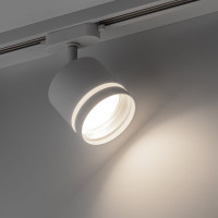 Трековый светильник RITTER Artline поворотный цилиндр 85x80mm GX53 230В алюминий/пластик 4м2 белый 59865 1