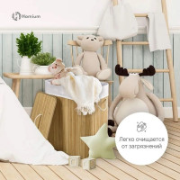 Корзина для белья Homium for Home, Eco, размер 52x32x63 см, квадратная, 2 секции laundry9