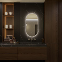 Зеркало Alias Олимпия 90x50 для ванной c нейтральной LED-подсветкой o90502
