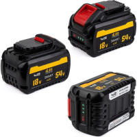 Аккумулятор для DEWALT XR FLEX VOLT 54V 12.0AH (LI-ION) TopOn TOP-DE-DCB548