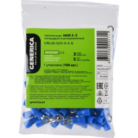 Наконечник GENERICA нки 2-3 кольцо 1,5-2,5мм (100шт/упак) UNL20-D25-4-3-G