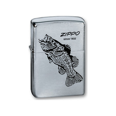 Зажигалка Zippo №200 Black Bass