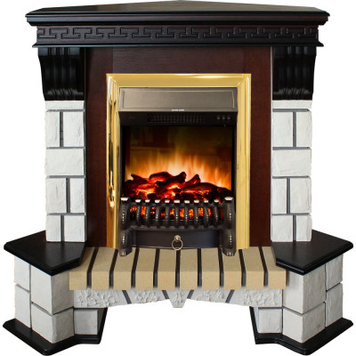 Электрический камин RealFlame California Corner new STD+Fobos BR 10013893