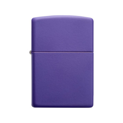 ZIPPO Зажигалка Classic с покрытием Purple Matte латунь/сталь фиолетовая матовая 38x13x57 мм 237