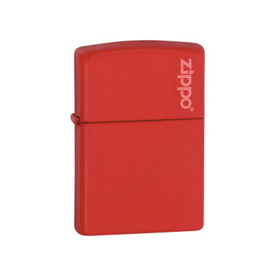 Зажигалка Zippo Red Matte Logo 233ZL